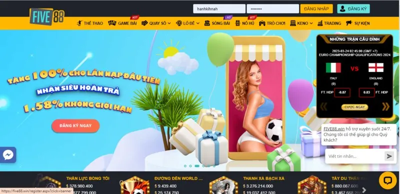 cá cược tại Five88
